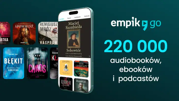 Empik Go - audiobooki i ebooki feature graphic