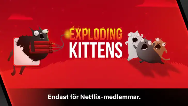 Exploding Kittens NETFLIX feature graphic