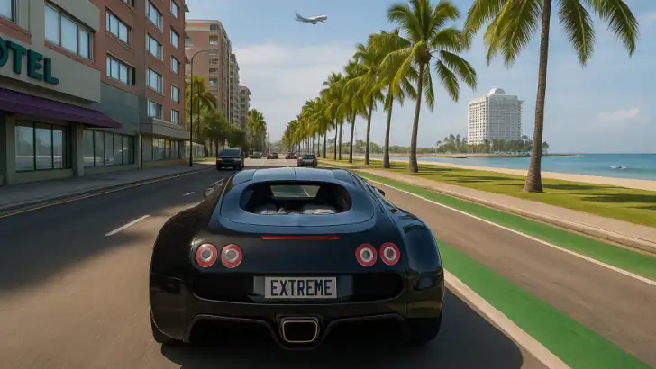 Extreme Car Driving Simulator feature graphic