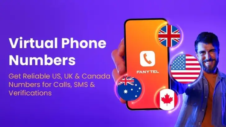 Fanytel - Virtual Phone Number feature graphic