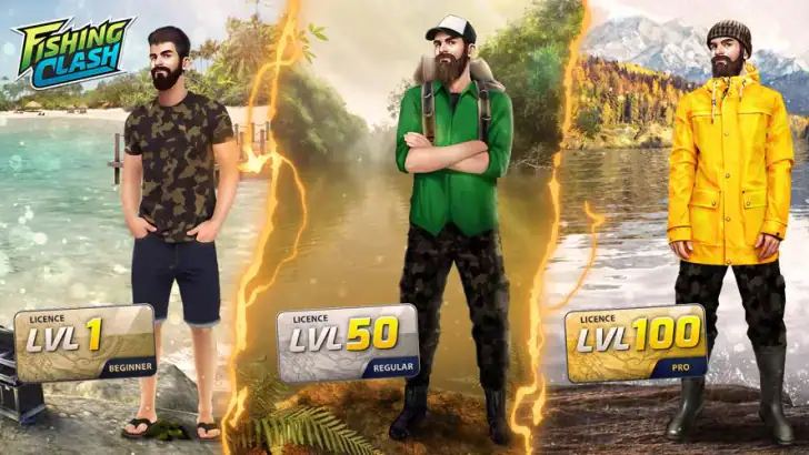 Fishing Clash: sportsimulator feature graphic