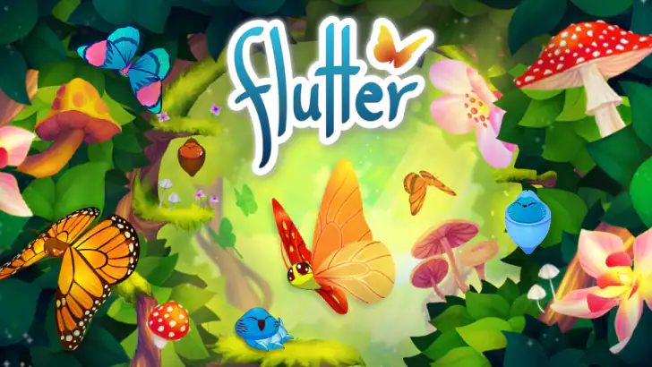 Flutter: Butterfly Sanctuary feature graphic
