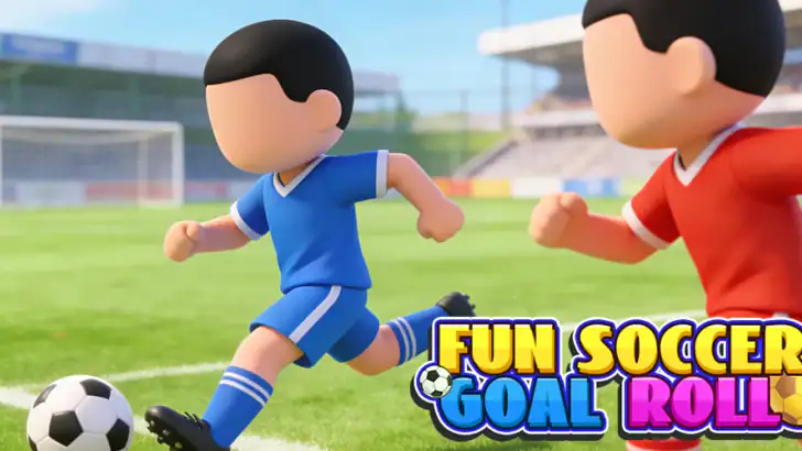 Fun Soccer Goal Roll feature graphic