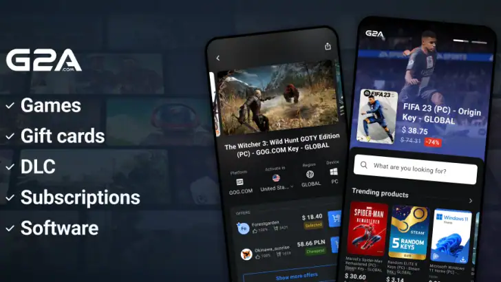 G2A feature graphic