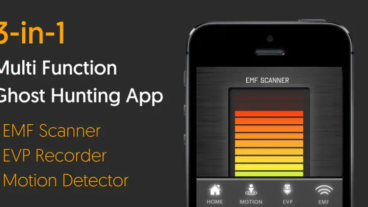 Ghost Tracker EMF EVP Recorder feature graphic