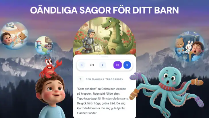 Godnattsagor och fabler feature graphic