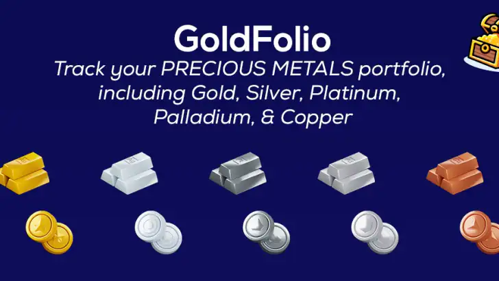 GoldFolio feature graphic