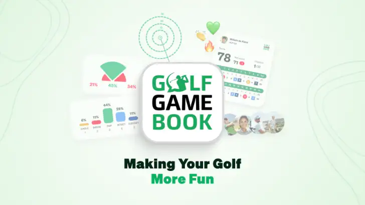 Golf GameBook Scorekort & GPS feature graphic