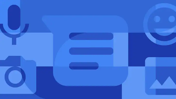 Google Messages feature graphic