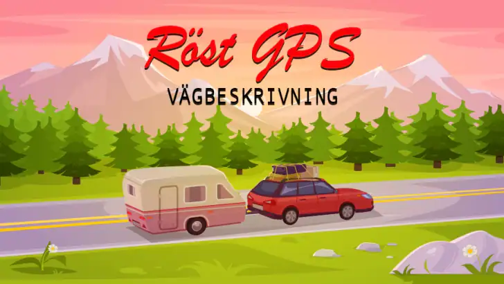 GPS-röst & vägbeskrivningar feature graphic