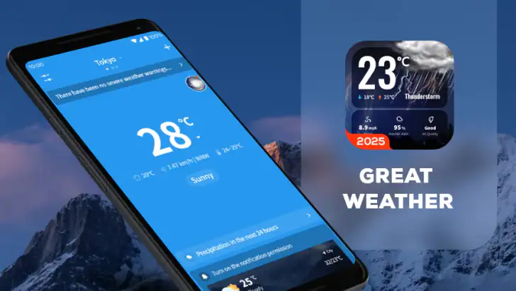 Great Weather feature graphic