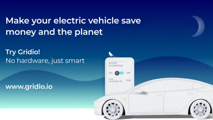 Gridio - smart charge your EV feature graphic
