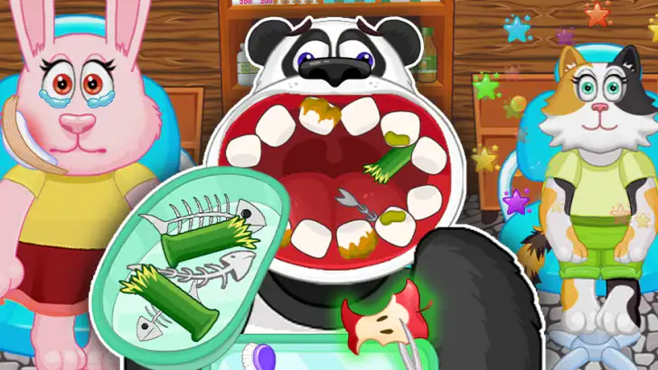 Happy Dentist Game feature graphic