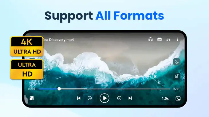 HD Video Player All Format feature graphic
