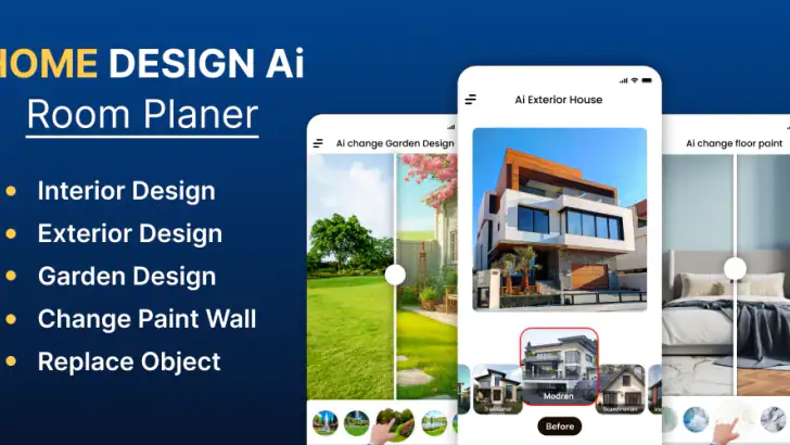 Home Design AI - Room Planner feature graphic