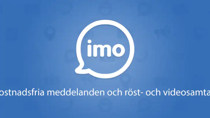 imo - group video calls feature graphic