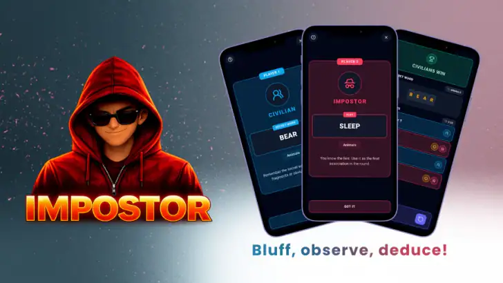 Impostor: Who is lying? feature graphic