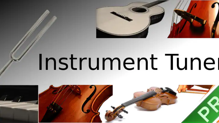 Instrument Tuner Pro feature graphic