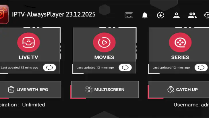 IPTV-Allways Player feature graphic