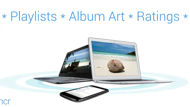 iSyncr: iTunes to Android feature graphic