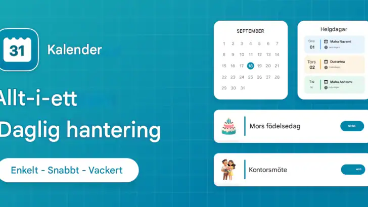 Kalender feature graphic