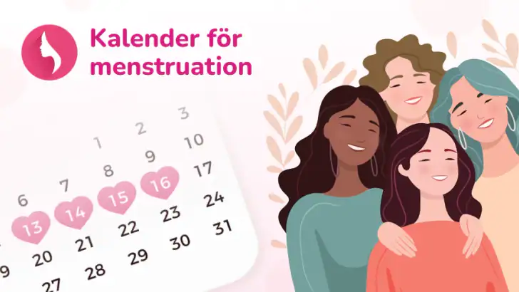 Kalender för menstruation feature graphic