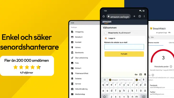 Keeper Password Manager feature graphic
