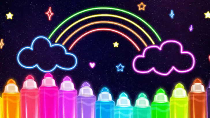 Kids Drawing Games for Toddler feature graphic