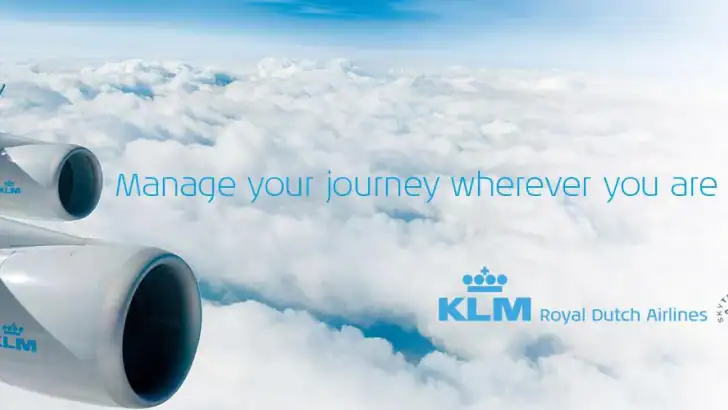 KLM - Book a flight feature graphic
