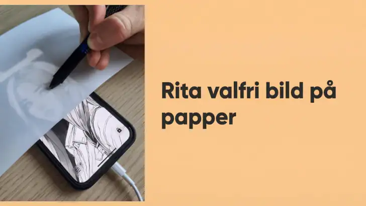 Lightbox draw - kalkerpapper feature graphic