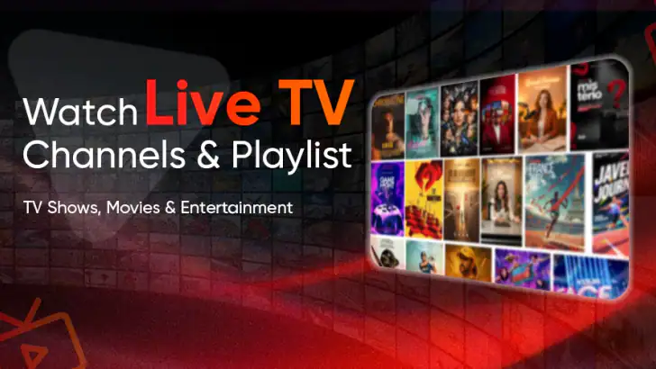 Live TV - Movies & TV Shows feature graphic