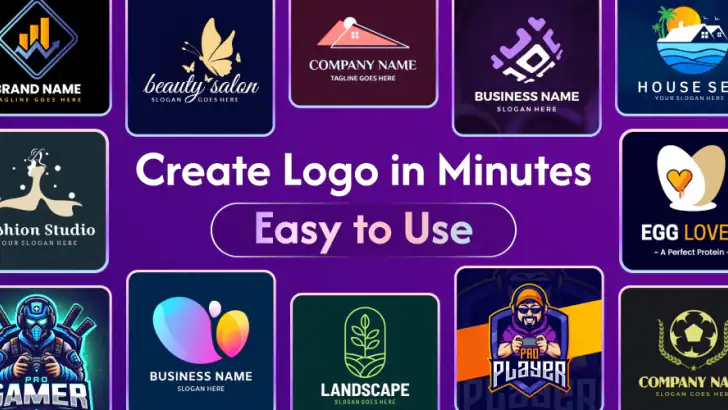 Logo Maker, AI Logo Generator feature graphic