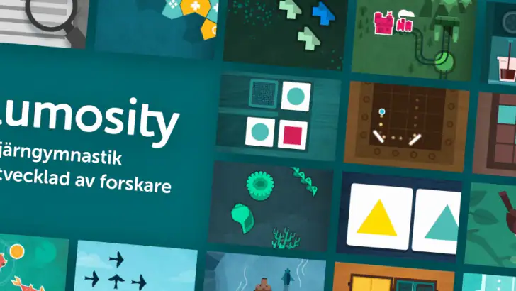 Lumosity – hjärnträning feature graphic