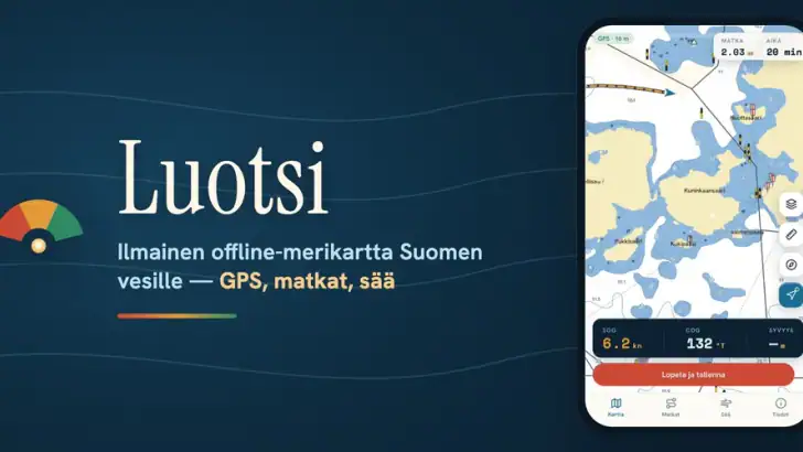 Luotsi - Sjökort & Navigation feature graphic