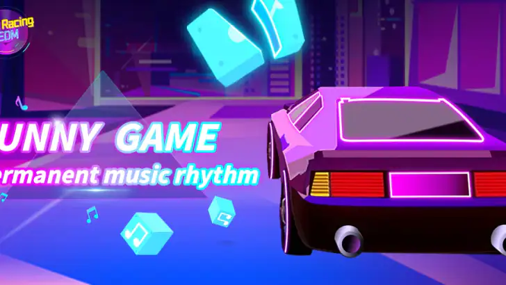 Magic Beat Racing music game feature graphic