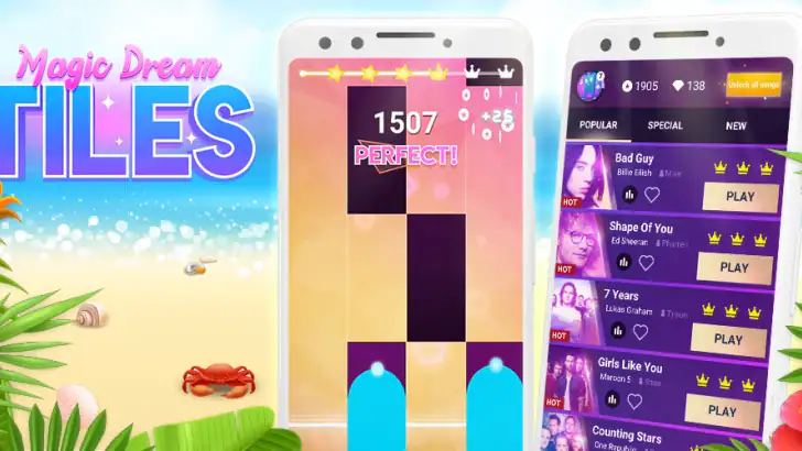 Magic Dream Tiles feature graphic