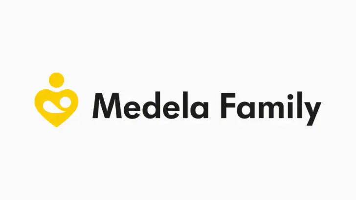 Medela Family: Amning App feature graphic