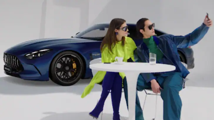 Mercedes-Benz Stories feature graphic