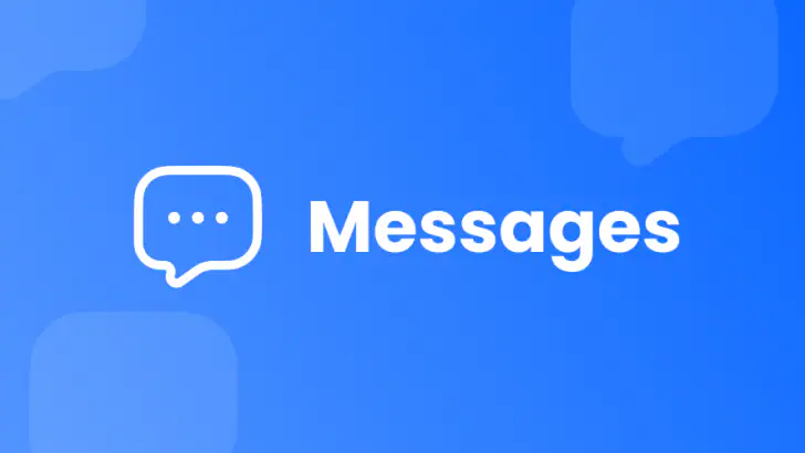 Messenger: Text, SMS Launcher feature graphic