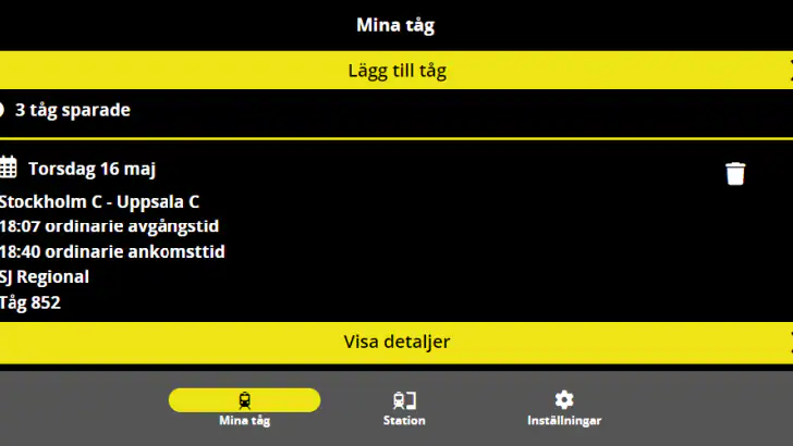 Mina Tåg feature graphic