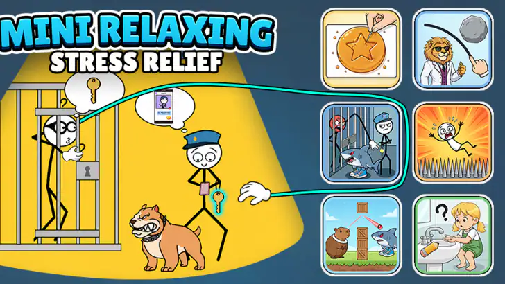 Mini Relaxing – Stress Relief feature graphic