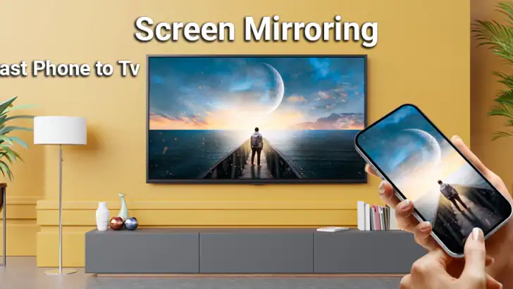 Miracast: Skärmspegling feature graphic