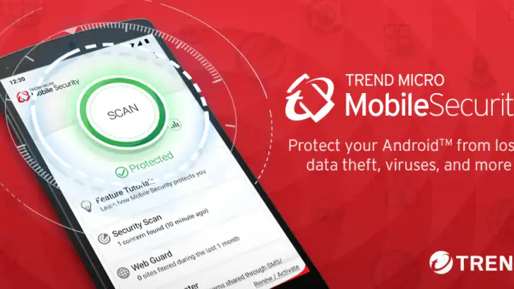 Mobile Security & Antivirus feature graphic
