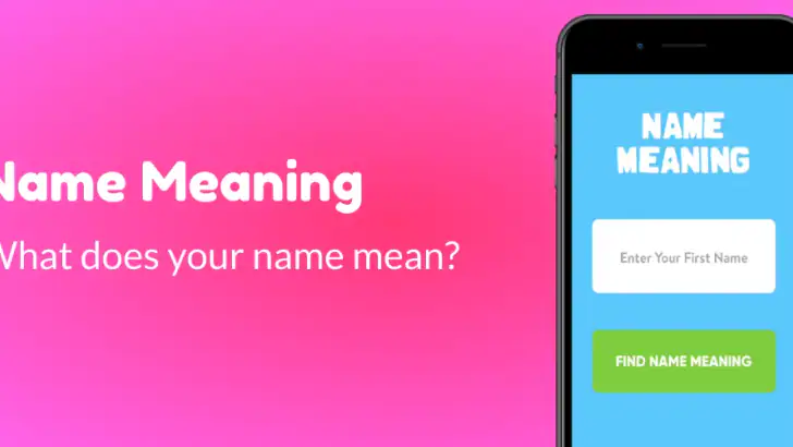 My Name Meaning feature graphic