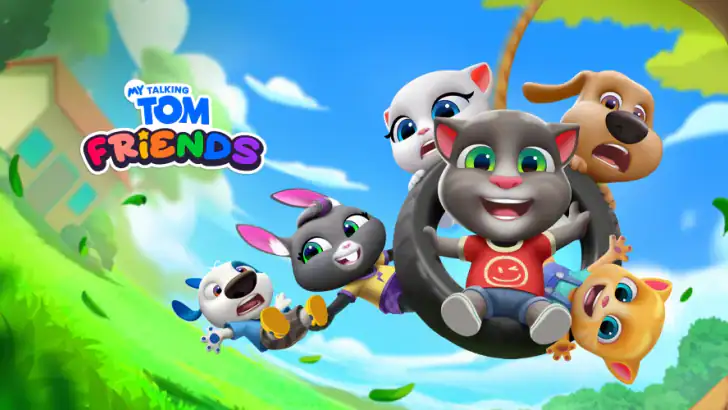 My Talking Tom Friends feature graphic