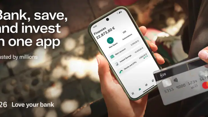 N26 — Love your bank feature graphic