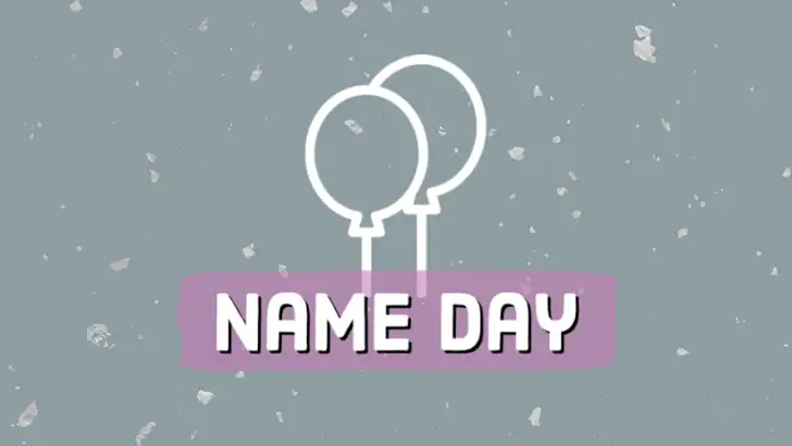 Namnsdag: kalender med förnamn feature graphic
