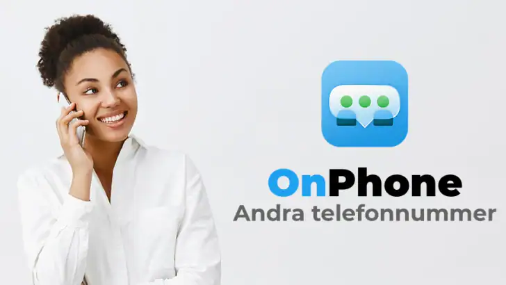 OnPhone: Andra Telefonnummer feature graphic
