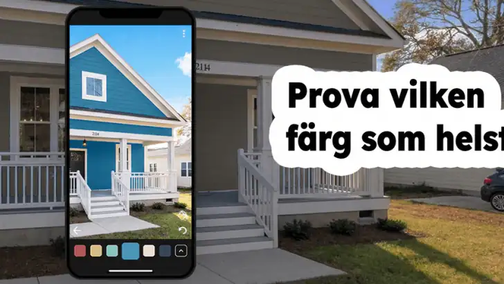 Paint my House: Exteriör färg feature graphic