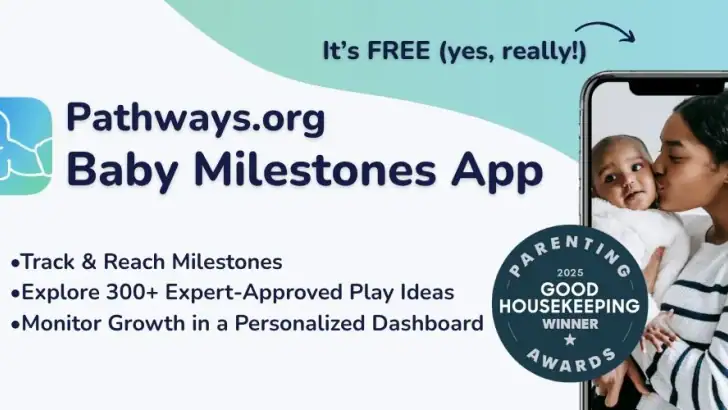 Pathways.org Baby Milestones feature graphic